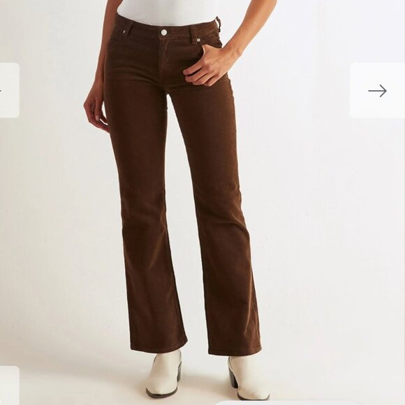 *ROLLA'S Dallas Bootcut White Jeans size 24 - Picture 3 of 6